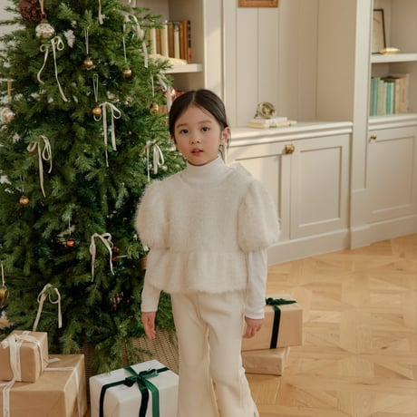 monatelier/19. snow puff T-shirt S-2XL