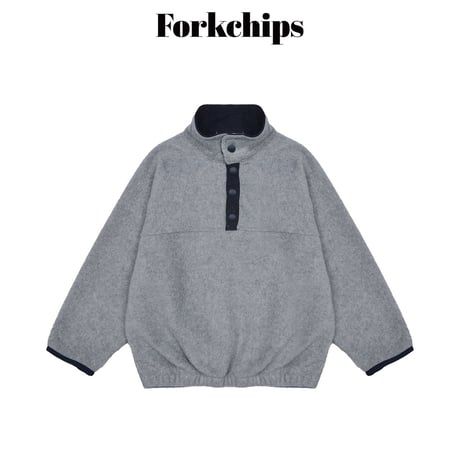 forkchips/52. mango fleece anorak JS-JXL