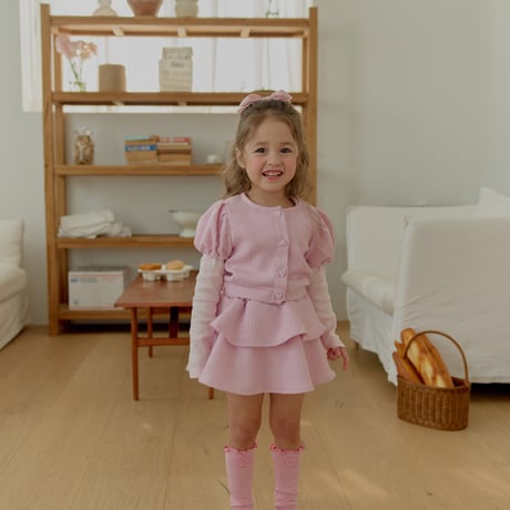 ueo/66. cotton candy heart cardigan JS-JM