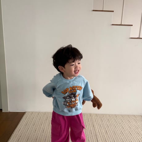 pie/31. baby cat man-to-man XS-XL