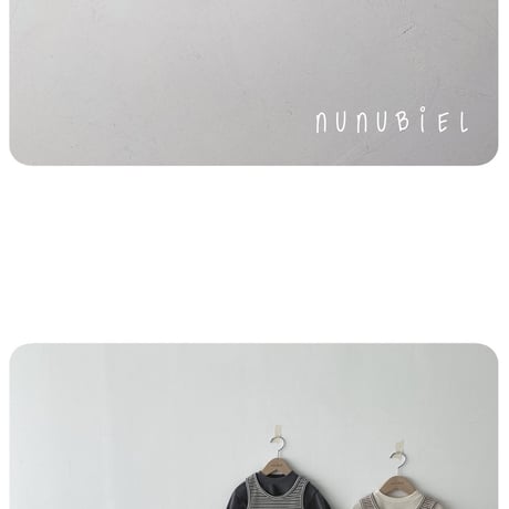 nunubiel/52. bebe Waffle t-shirts S-L