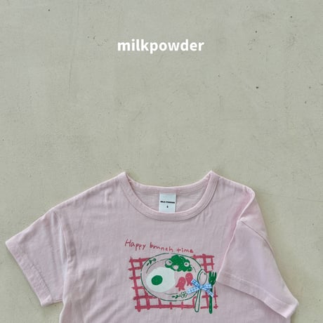 milkpowder/33. lunch T-shirt 5-11