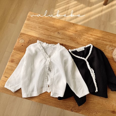valubebe/86. embo lace cardigan 6M-S