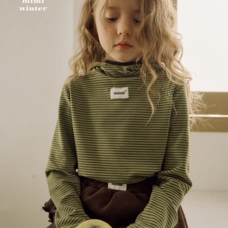 bymimi/7. yogurt hood T-shirt XS-2XL