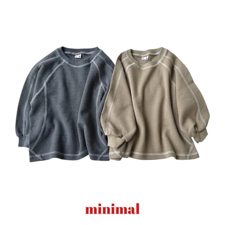 minimal/40. waffle T-shirt JS-JM