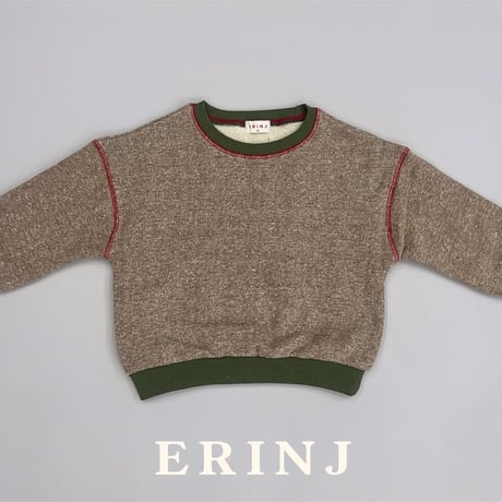 erinj/36. oat stitch man-to-man S-XL