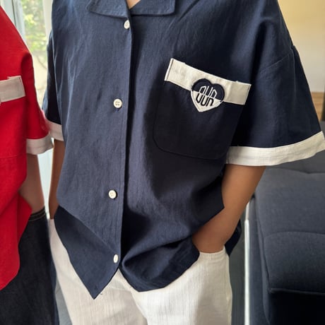 our/40. heart shirt JS-JXL