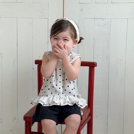 aiai/21. lovely dot updown set S(6M-2Y)-XL(4-5Y)