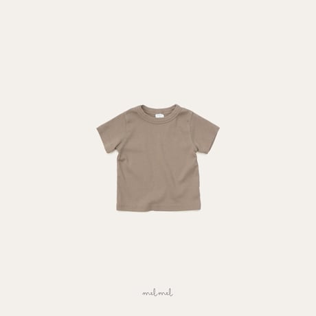 melmel/27. Ribbed Half T XXS-XL