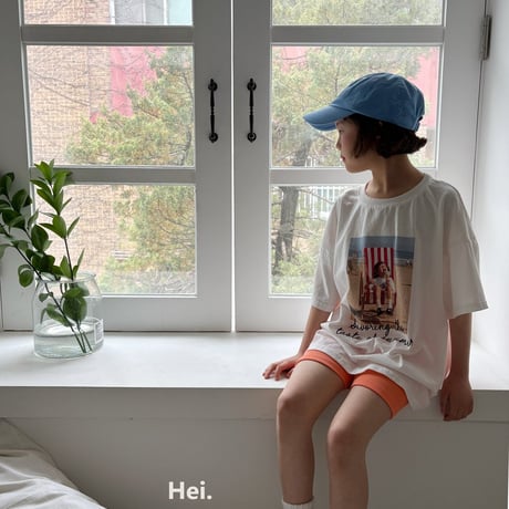 hei/9. beach T-shirt XS-XL