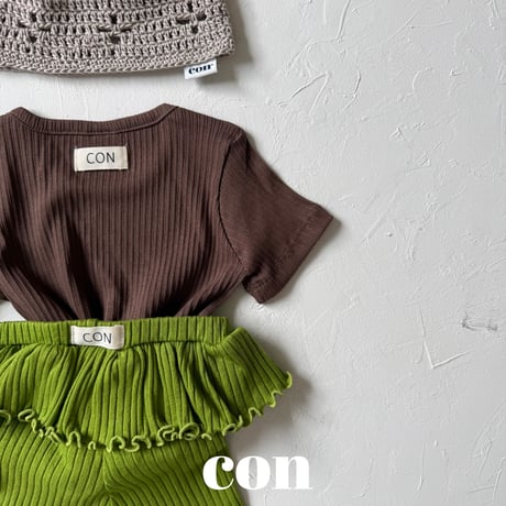 con_/16. summer soft golgi T-shirt 1(66-77CM)-4(97-107CM)