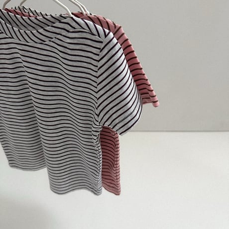 atomeme/44. Ciel Striped T-shirt S-XL