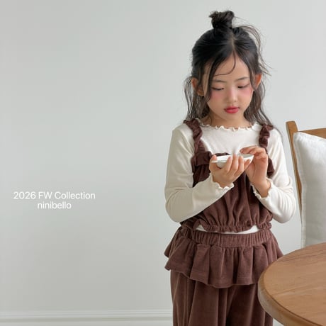 ninibello/6. Soft Frill T-shirt XS-XL