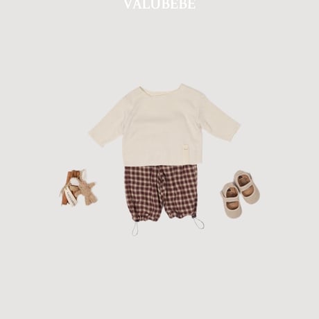 valubebe/74. check check pants 6M-S