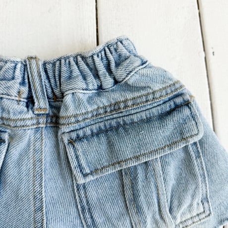 ellymolly/254. denim flap pocket pants 5-11