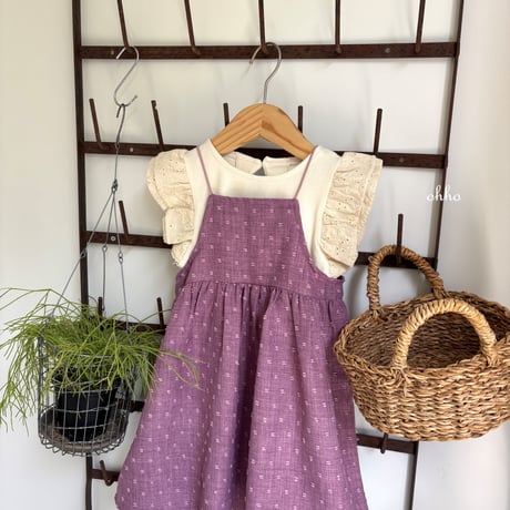 ohho/12. pompom one-piece S-2XL