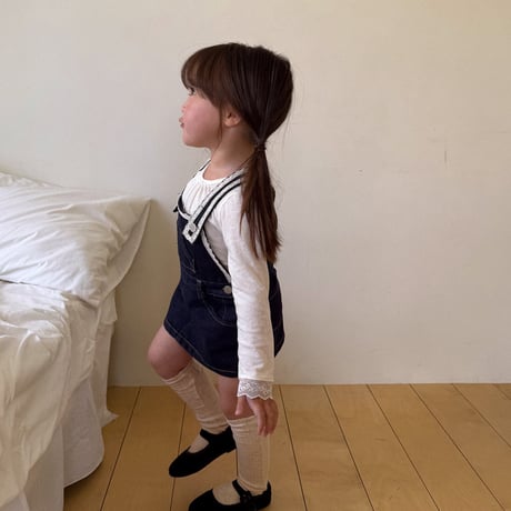 bananaj/9. lace overalls one-piece XS-JS