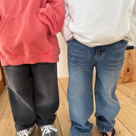 our/48. wide denim JS-JXL