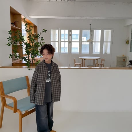 owen/13. autumn check shirt S-XL