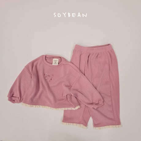 soybean/127. soft ribbon updown set XS-XL