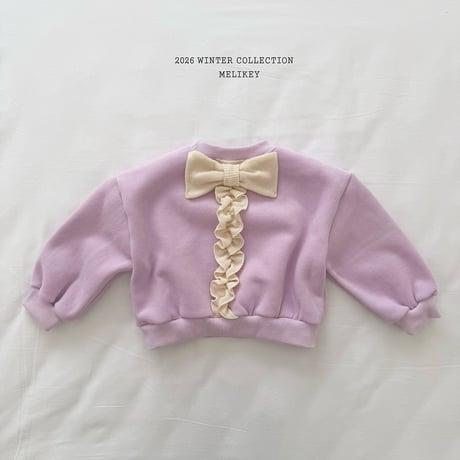 melikey/24. ribbon fril man-to-man JS-JM