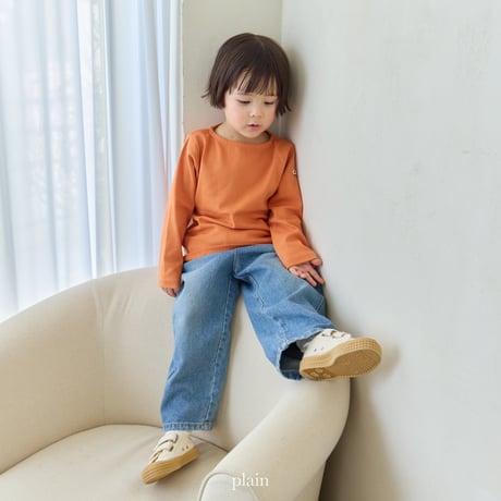 plain/35. plain boat neck  XS-XL