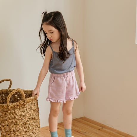 monatelier/5. summer fril shorts  S-2XL