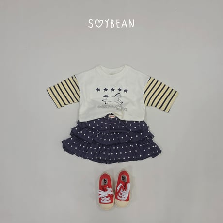 soybean/14. plan ) pony star 8bu T-shirt XS-XL