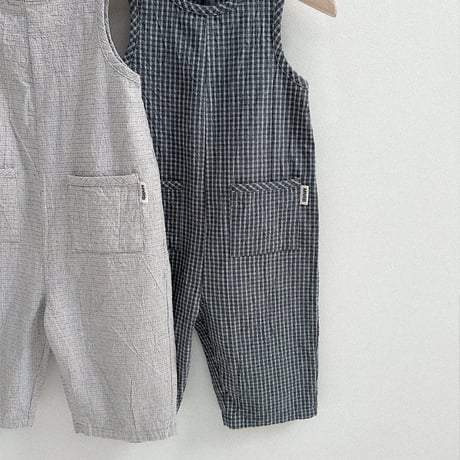 minirobe/13. Modern Check Overall   S-XL