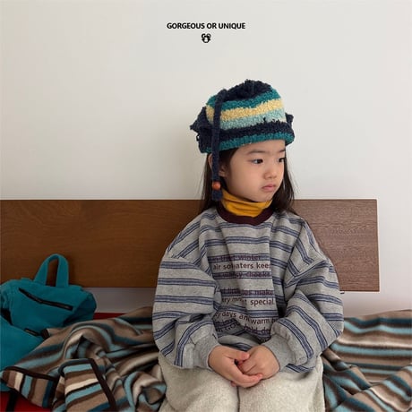 gou/73. nice man-to-man XS(2-3Y)-XL(6-7Y)