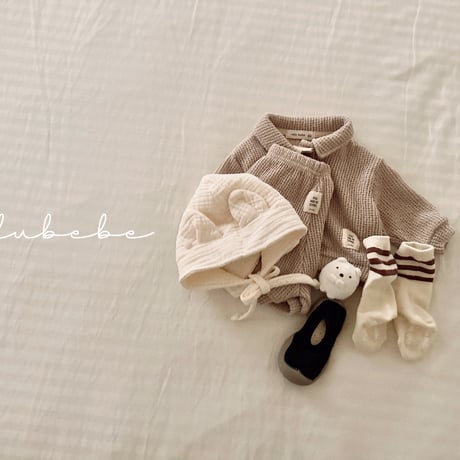 valubebe/18. dalkong knit collar T-shirt 6M-S
