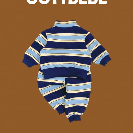 oottbebe/27. bear friends updown set XS(0-1Y)-XL(4-5Y)