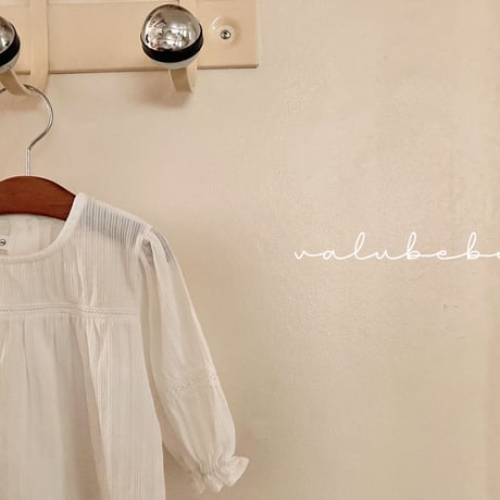 valubebe/80. pure lace blouse 6M-S