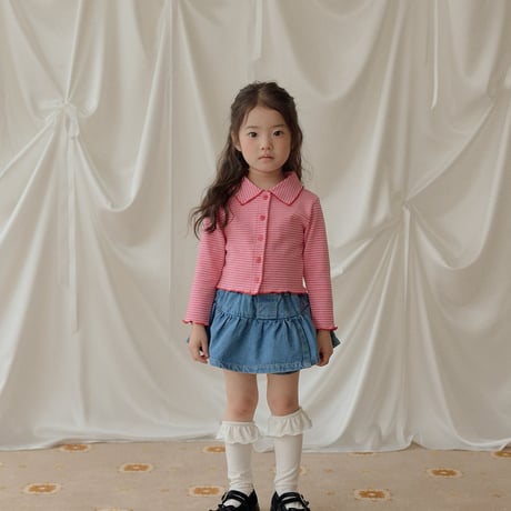 melikey/25. peuty collar T-shirt XS-XL