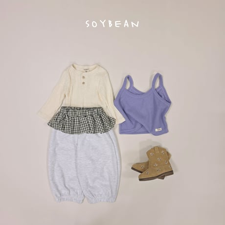 soybean/132. checks jogger pants XS-XL