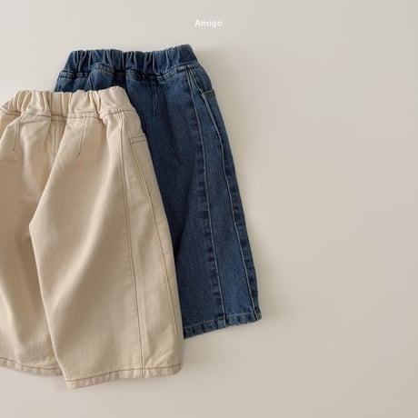 amigo/19. curb denim pants XS-XL