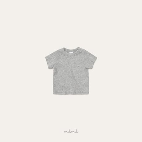 melmel/27. Ribbed Half T XXS-XL