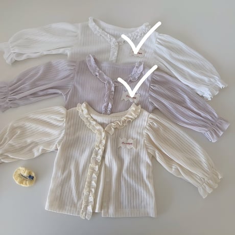 aiai/27. milky cardigan S(6M-2Y)-XL(4-5Y)