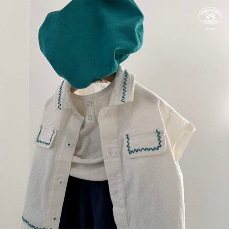gou/173. B- wave shirt 2(6-12M)-3(12-18M)