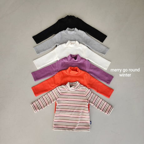merrygoround/32. winter half pollar XS-2XL