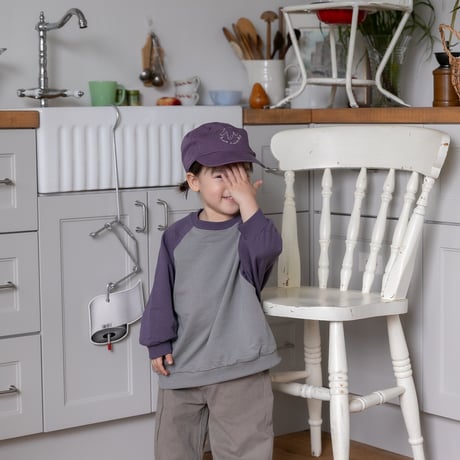oatmeal/8. two two raglan man-to-man XS-XL