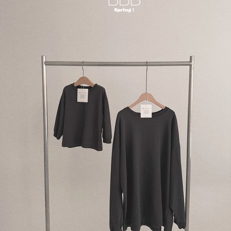 bellabambina/1. adlut plain box T-shirt ADULT