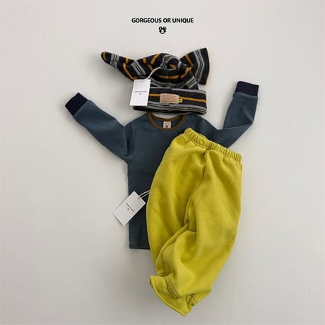 gou/72. block T-shirt JS(8-9Y)-JL(10-11Y)