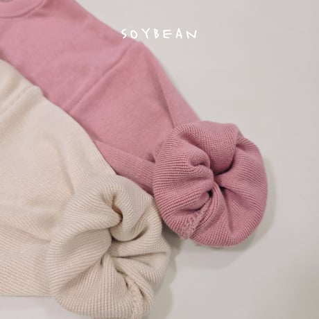 soybean/127. soft ribbon updown set XS-XL