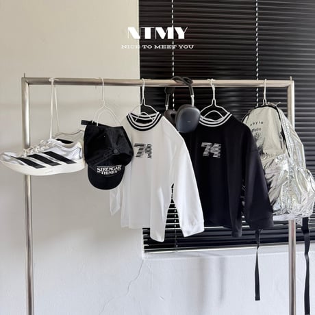 nicetomeetyou/35. ( jersey )74 T-shirt S-XL