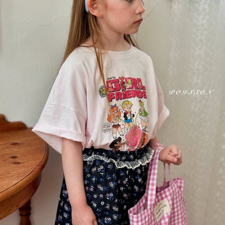 poisson/5. friends T-shirt S-XL