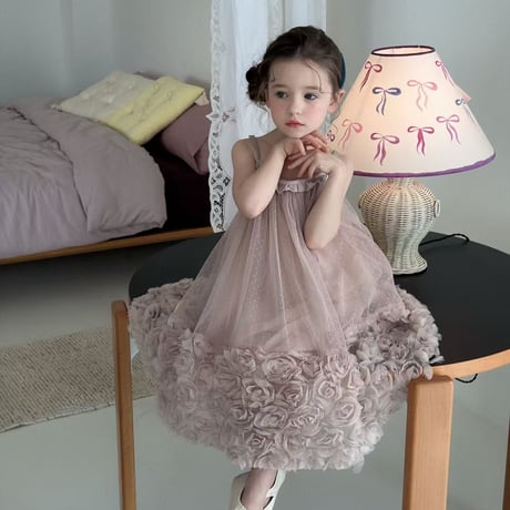 aiai/73. roze vlum dress 90-130