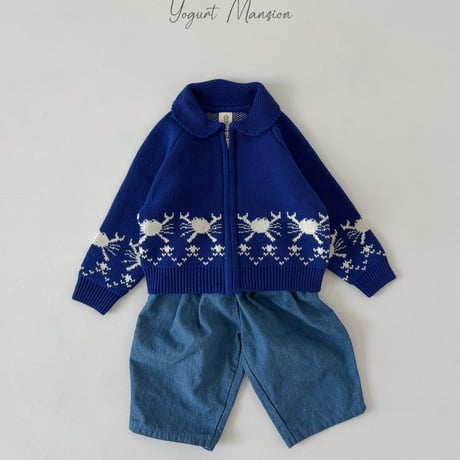 yogurtmansion/4. flower knit S-XL