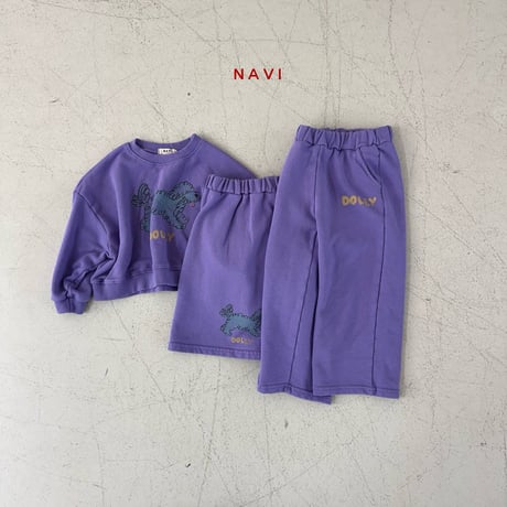 navi/25. dolri crop man-to-man S-XL