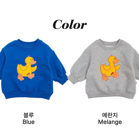 oottbebe/23. duck man-to-man XS(0-1Y)-XL(4-5Y)